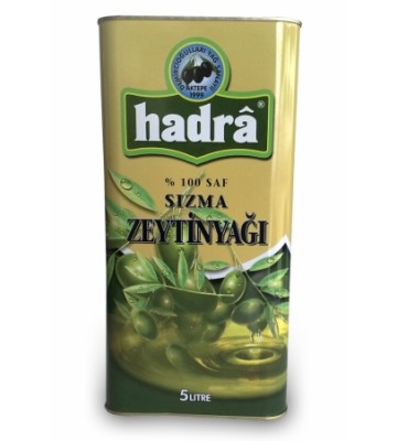 HADRA SIZMA ZEYTİNYAĞI 5 LT